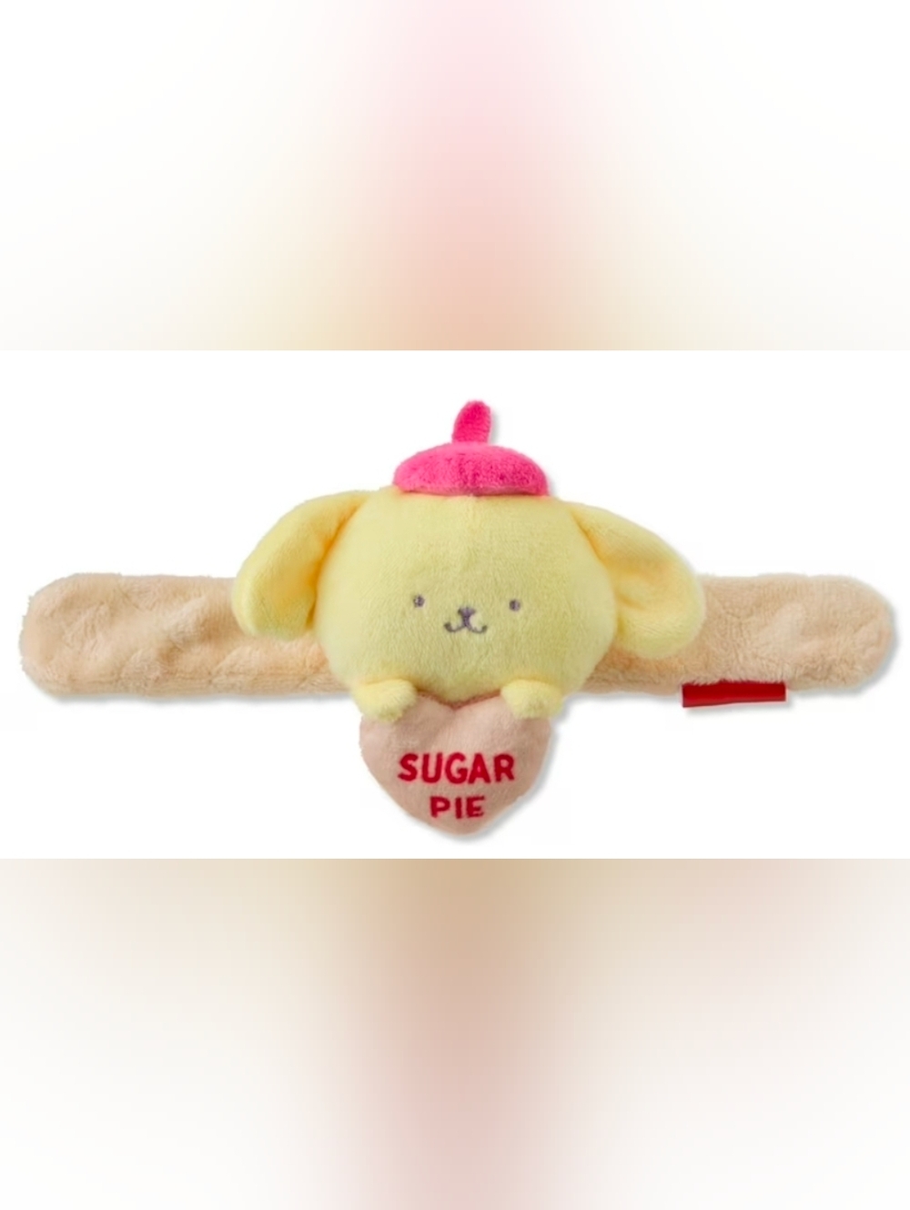 NWT Sanrio Pompompurin™ Sweethearts Plush Wrist Hugger Bracelet